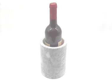 Chłodziarka do wina z chłodzeniem marmurowym, uchwyt na wiadro lodu do szampana jasnego koloru 7 "